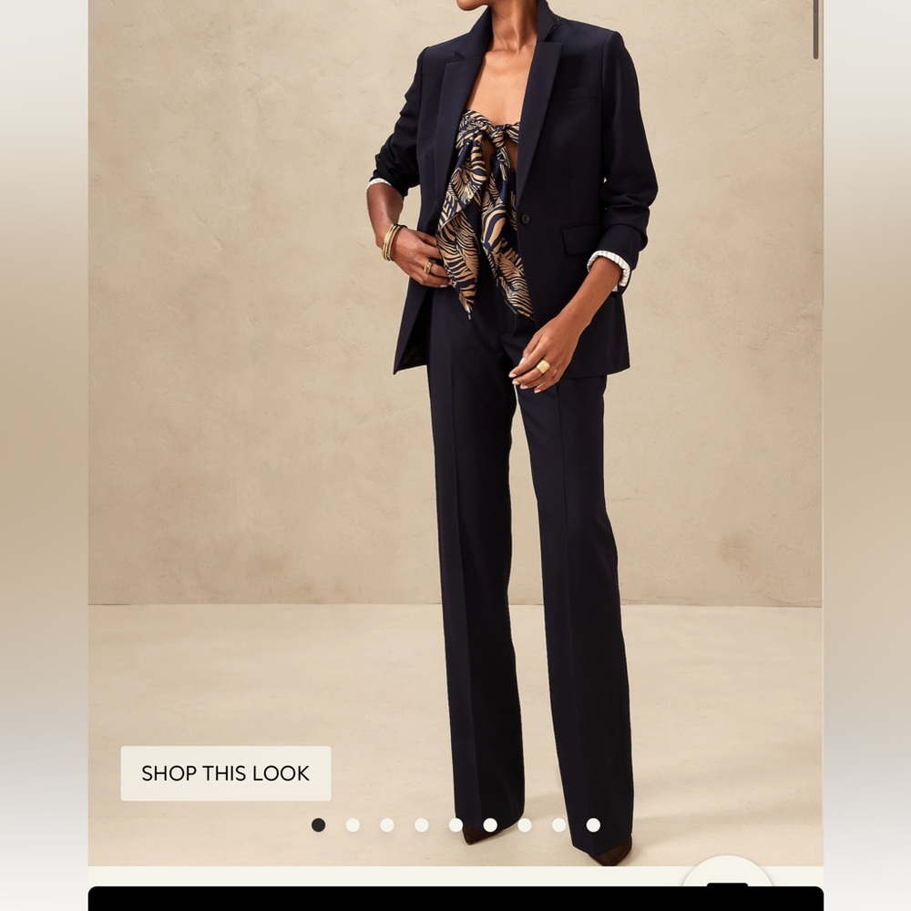 Banana republic navy pants